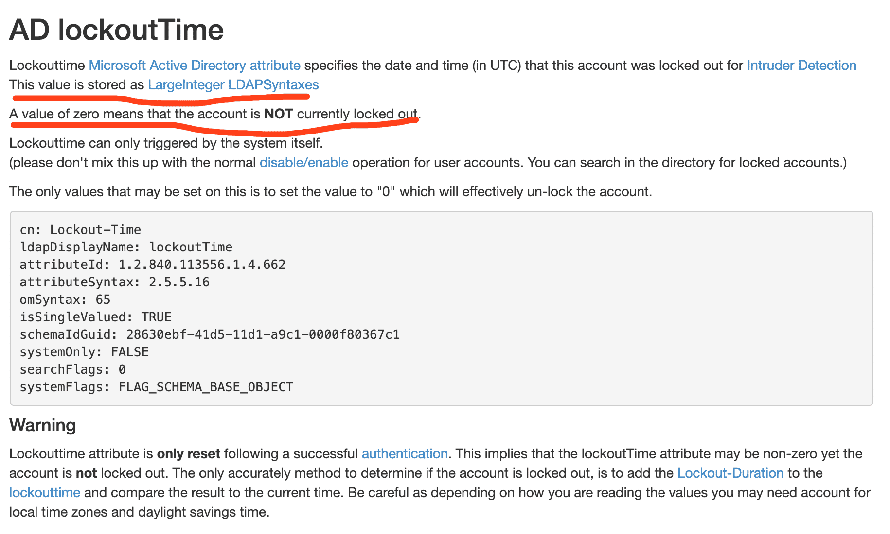 官网ldap_lockoutTime